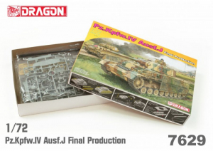Pz.Kpfw. IV Ausf.J Final Prod. model Dragon 7629 in 1-72