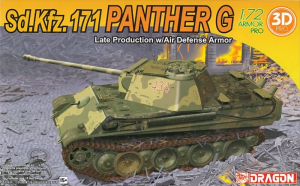 Sd.Kfz.171 Panther G model Dragon 7696 in 1-72 3D Pro