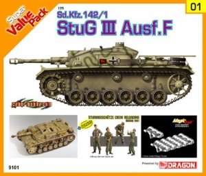 Sd.Kfz.142/1 StuG.III Ausf.F in scale 1-35