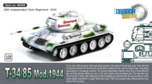 T-34/85 Mod.1944 - ready model 1-72 Dragon Armor 60256