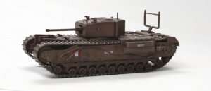 Tank Churchill Mk.III - ready model in scale 1-72
