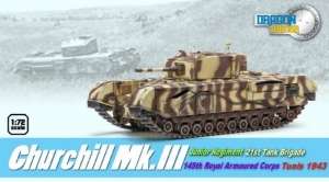 Churchill Mk.III Tunis 1943 - ready model in scale 1-72