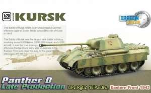Panther Ausf.D Late Production Kursk ready model Dragon in 1-72