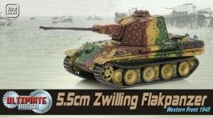 5,5cm Zwilling Flakpanzer - ready model 1-72 Dragon Armor 60643