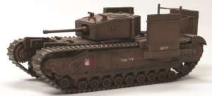 Churchill Mk.III Dieppe 1942 - ready model 1-72 Dragon Armor
