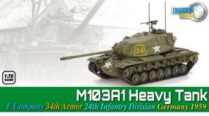 M103A1 Heavy Tank Germany 1959 - ready model 1-72