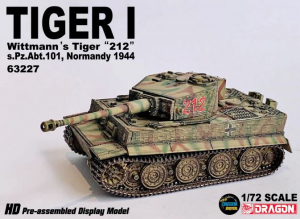 Dragon Armor 63227 Tiger I Late Wittmann's Tiger 212 s.Pz.Abt.101