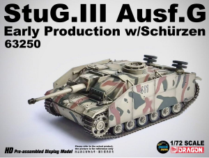 Dragon Armor 63250 StuG III Ausf. G Early Production w/Schurzen Pz.Abt.115 - Italy 1943