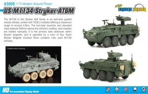 M1134 Stryker ATGM ready model 1-72 Dragon Armor 63005
