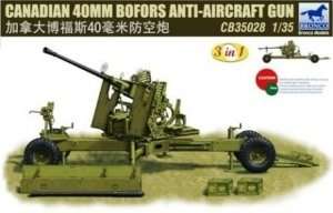 Canadian 40mm Bofors Anti-Aircraft Gun 1:35