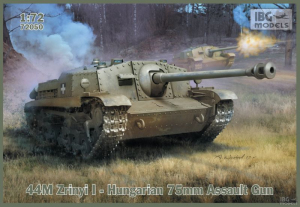 Model IBG 72050 44M Zrinyi I - Hungarian 75mm Assault Gun