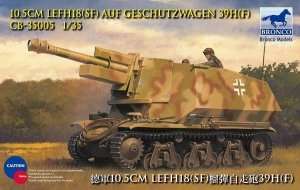 10.5cm leFH18(Sf) auf Geschutzwagen 39H(f) 1:35