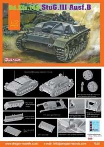 Model StuG.III Ausf.B scale 1:72