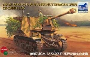 7.5cm Pak40(Sf) auf Geschutzwagen 39H(f) 1:35