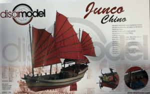 Junco Chino wooden ship model Disarmodel 20167 in 1-50