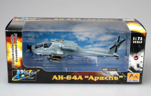 Die Cast AH-64A Apache Easy Model 37026 in 1-72
