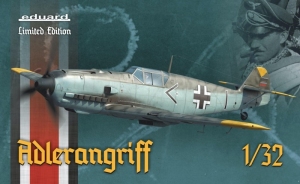 Bf 109E Adlerangriff model Eduard 11107 in 1-32 limited