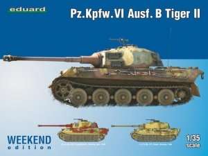 Tank model Tiger II Eduard 3741