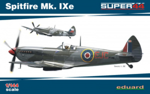 Spitfire Mk.IXe model Eduard 4428 in 1-144 Dual Combo