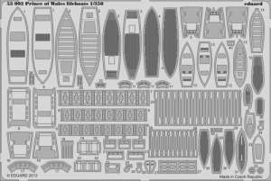Prince of Wales lifeboats 1/350 for Tamiya kit - Eduard 53092