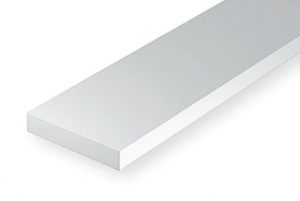 Evergreen 00100 Polystyrene Strip 0,25 x 0,50 mm x 35 cm - 10 pcs
