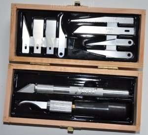 Excel 44285 Zestaw nożyków w drewnianym pudełku