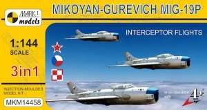 Mark Models MKM14458 Fighter Mikoyan-Gurevich MiG-19P in scale 1-144