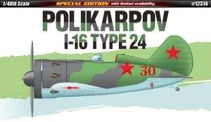 Academy 12314 Fighter Polikarpov I-16 in scale 1-48