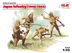 ICM 35568 Figures Japanese Infantry WWII in scale 1-35