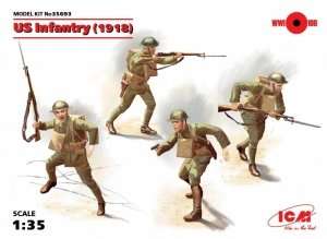 ICM 35693 Figures US Infantry WWI in scale 1-35