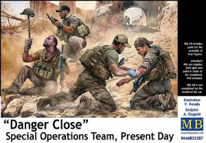 Figurki Master Box 35207 Danger Close special operations team