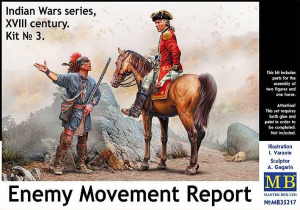 Model Master Box 35217 Indian Wars series Enemy Movement Report