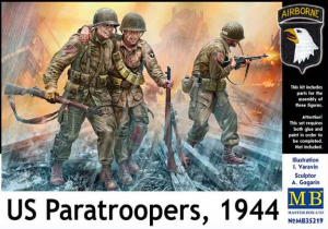 Model Master Box 35219 US Paratroopers, 1944