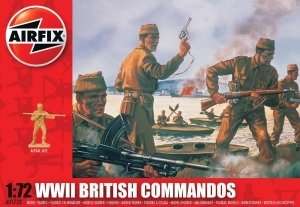 WWII British Commandos scale 1:72