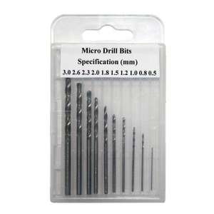 Micro Drill Bits 0,5 - 3,0 mm - Fine Art FA-521