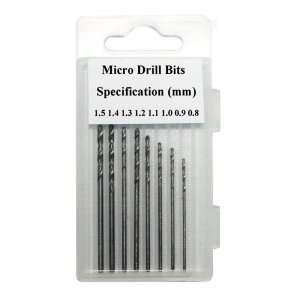 Drill set 0,8 - 1,5 mm - Fine Art FA-522