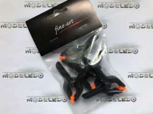 Model clamps 6.5 cm 4 pcs Fine Art FA-556