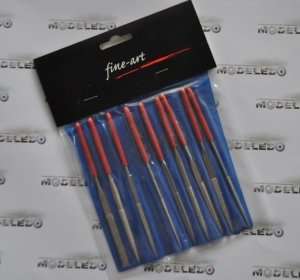 Set of diamond files 10pcs - FA-560
