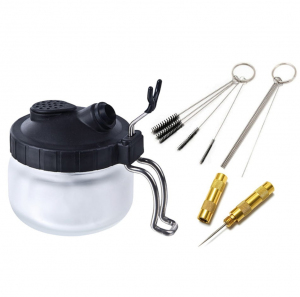 Fine Art FA-614 Zestaw do czyszczenia aerografu (pojemnik, wyciory, igła) 