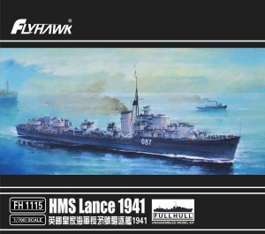 Flyhawk FH1115 Niszczyciel HMS Lance 1941 model 1-700
