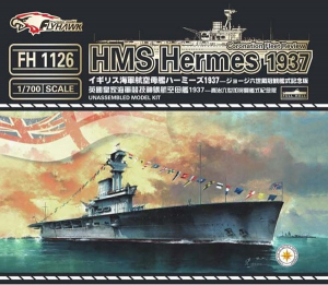 Flyhawk FH1126 Lotniskowiec HMS Hermes 1937 model 1-700