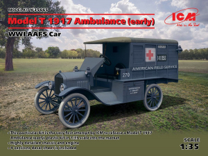 Model ICM 35665 Model T 1917 Ambulance WWI AAFS Car 
