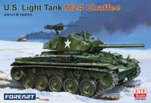 Fore Art 2003 M24 Chaffee US Light Tank 1/72