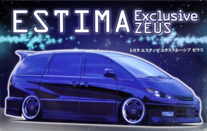 Toyota Estima Exclusive Zeus model Fujimi 039619 in 1-24
