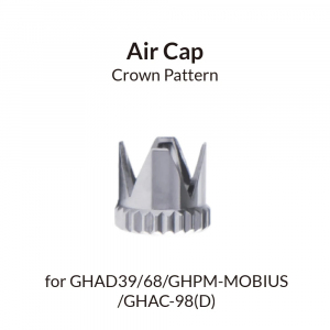 Gaahleri 40256 Crown Pattern Air Cap for GHAD-39, GHAD-68, GHPM-Mobius, GHAC-98D