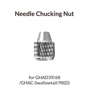 Gaahleri 40812 Needle Chucking Nut for GHAD-39, GHAD-68, GHAC-Swallowtail, GHAC-98D