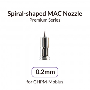 Gaahleri 40935 0,2 mm Spiral-Shaped Nozzle for Mobius