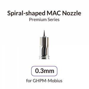 Gaahleri 40942 0,3 mm Spiral-Shaped Nozzle for Mobius