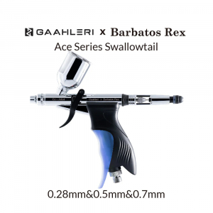 Gaahleri 42564 Airbrush GHAC-Swallowtail x Barbatos Rex 0,28 & 0,5 & 0,7 mm - Ace Series 