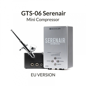 Gaahleri 42939 GTS-06 Serenair Mini Air Compressor & Airbrush CS-36 0,38 mm 